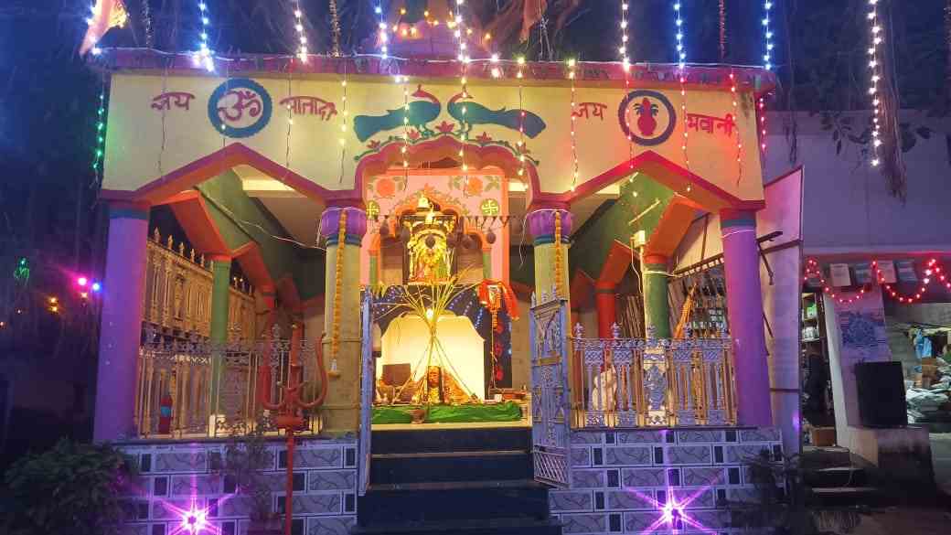 खंडाळा येथील भवानी माता मंदिरात घटस्थापना;२९ सप्टेंबरला महाप्रसाद,अष्टमीला गोंधळ-जागरणाचा कार्यक्रम